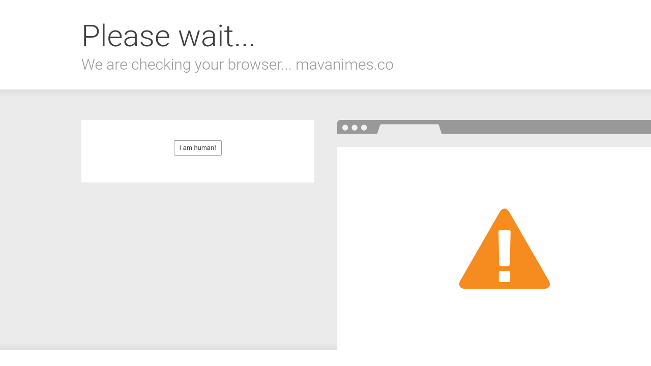 Screenshot of the site Mavanimes